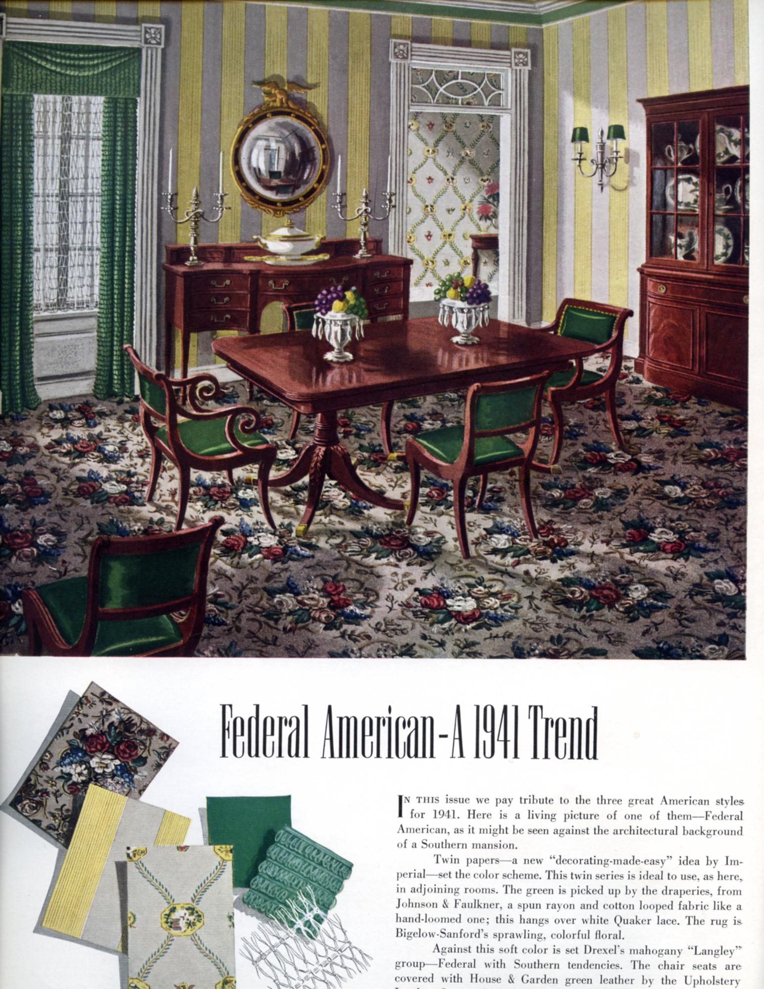 Magazine article titled Federal American-A 1941 Trend