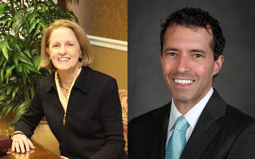New CMA board members Linda Pearce Edwards and Dr. Todd Lefkowitz