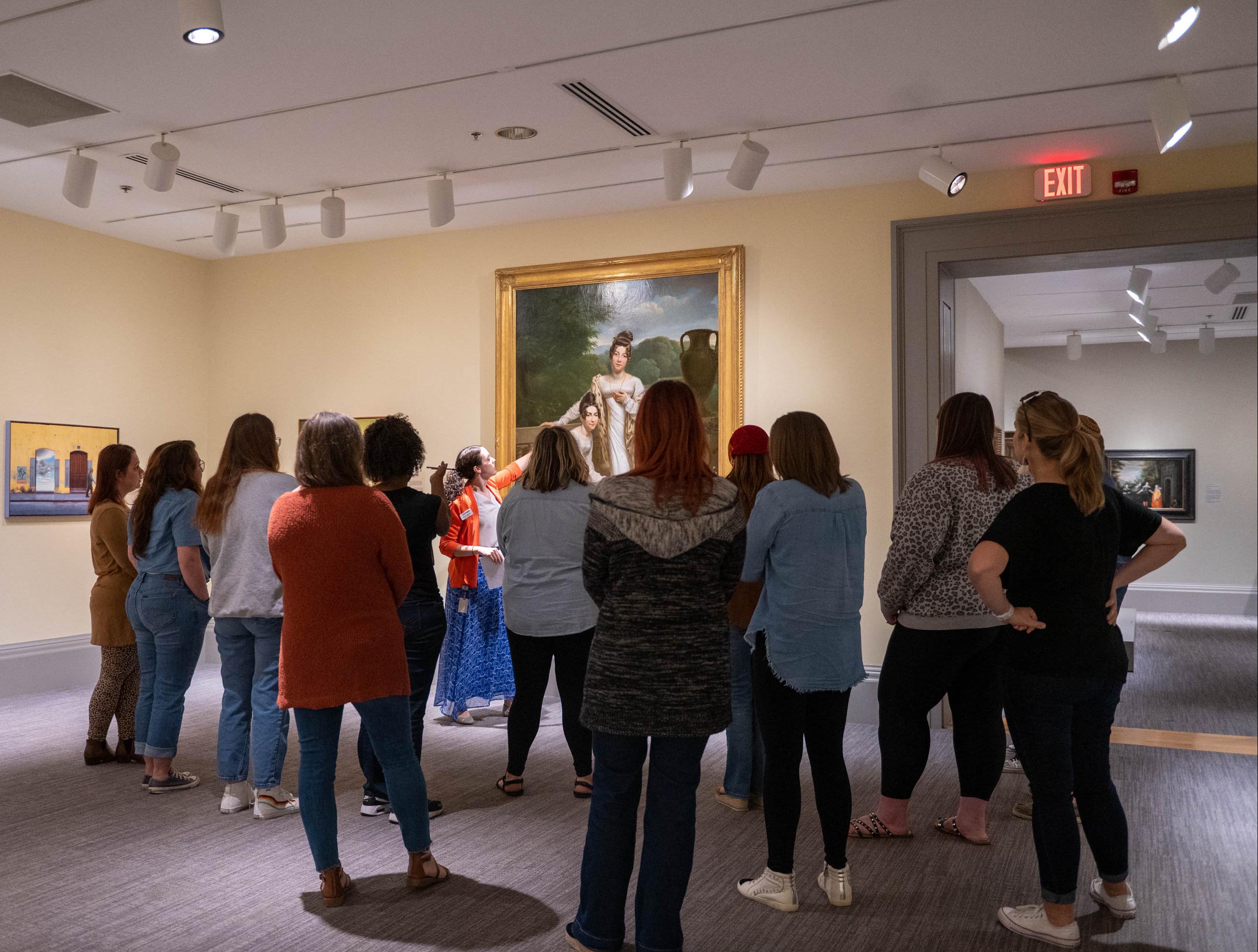 Educators Workshop in Collection Gallery