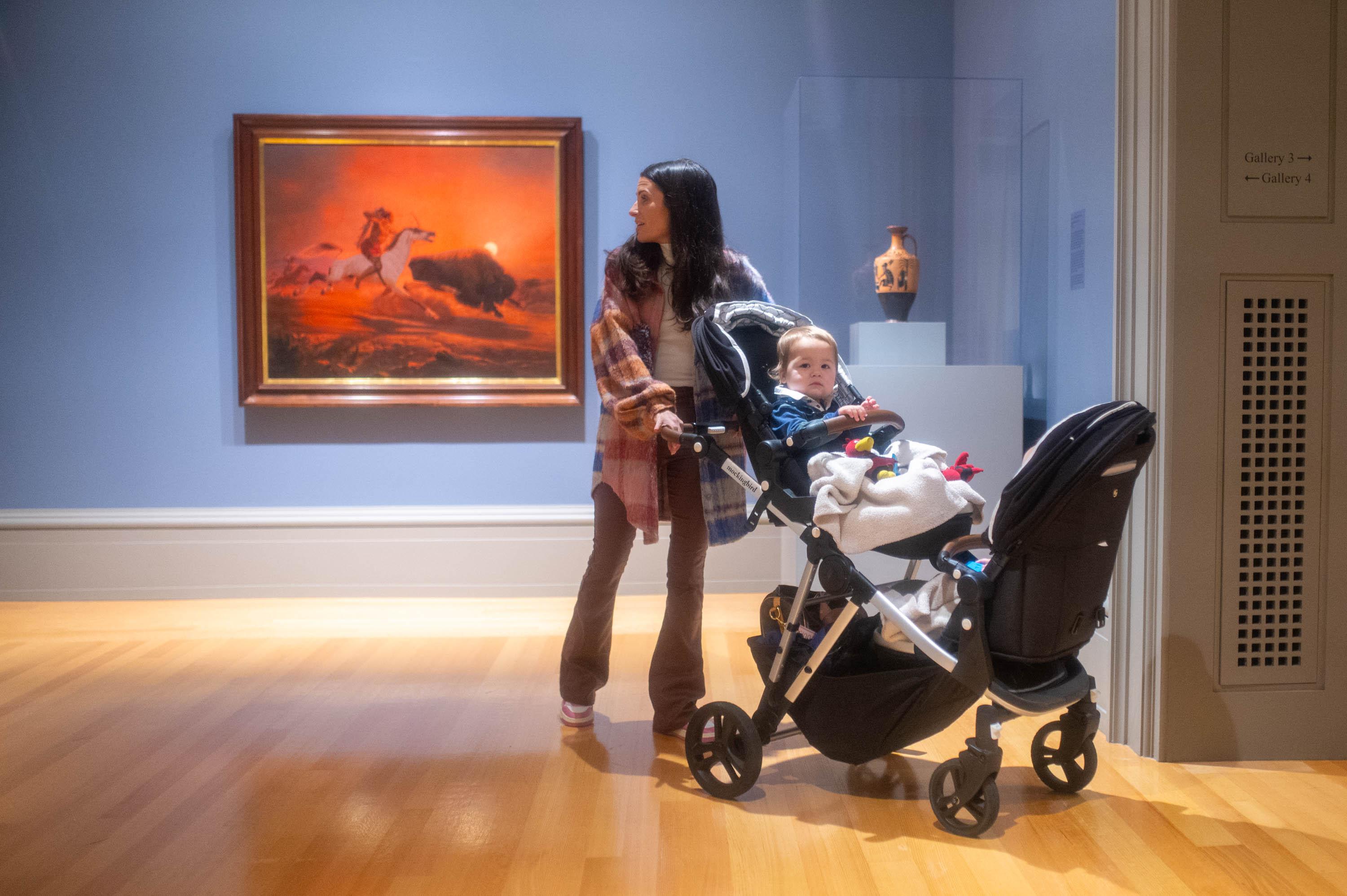 Mother and Child touring gallery